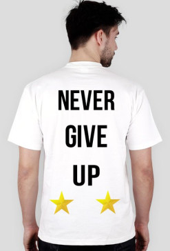 STARSWEAR Never Give Up white