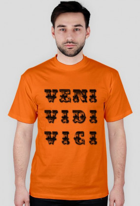 koszulka veni vidi vici bez tła