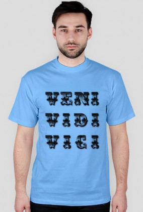 koszulka veni vidi vici bez tła