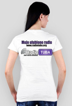 Koszulka Moje Radio Damska Tył