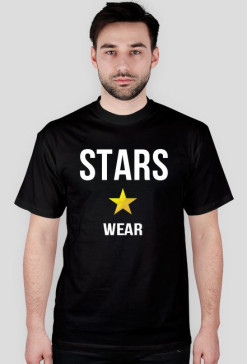 T-SHIRT STARSWEAR STARS LOGO BLACK