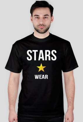 T-SHIRT STARSWEAR STARS LOGO BLACK