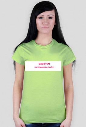 Mam cycki i nie zawaham