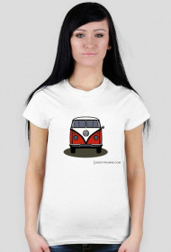 Koszulka Jazdy Próbne Volkswagen T1 Damska