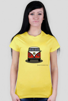 Koszulka Jazdy Próbne Volkswagen T1 Damska
