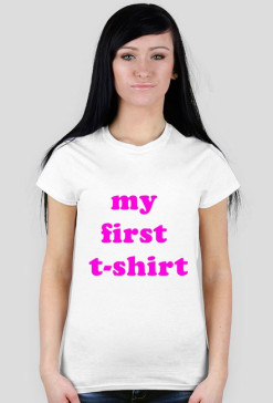 my first t-shirt