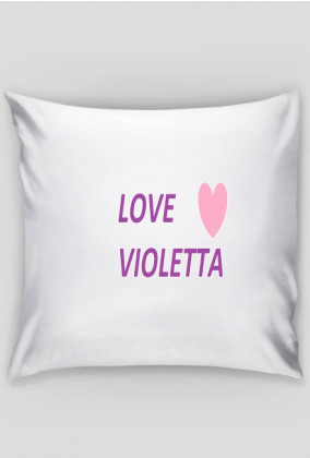 Poduszka Love Violetta