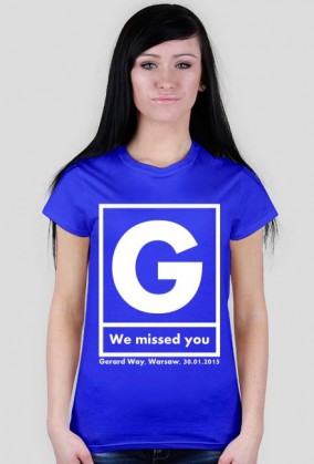 koszulka GERARD WAY/we missed you