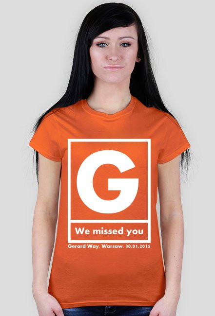 koszulka GERARD WAY/we missed you