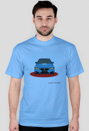 Koszulka Jazdy Próbne BMW M3  Męska