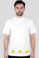 T-SHIRT STARSWEAR NEVER GIVE UP STARS