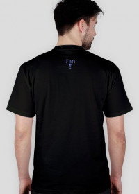 Koszulka z logo czarna - męska