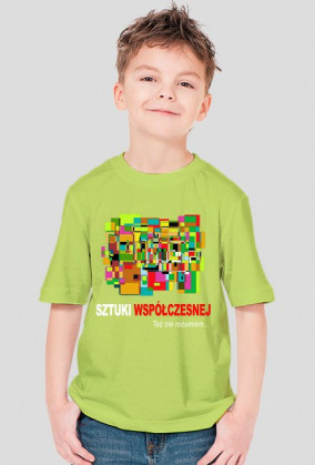 Sztuka Współczesna chłopiec