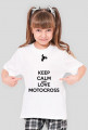Koszulka dla dziewczynki keep calm