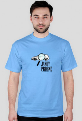 Koszulka Jazdy Próbne Logo Męska