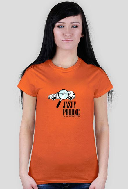 Koszulka Jazdy Próbne Logo Damska