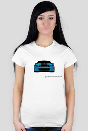 Koszulka Jazdy Próbne Ford Mustang Damska