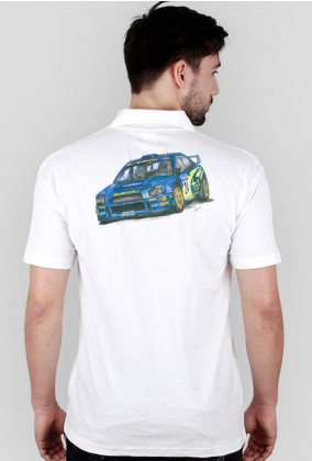 Koszulka polo dla fanów Subaru