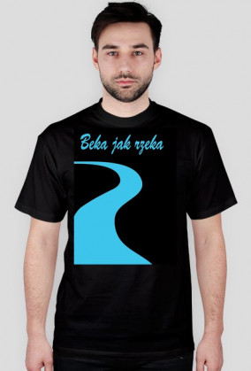 Beka Jak Rzeka (czarna-męska)