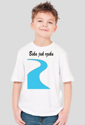Beka Jak Rzeka (biała-dziecięca)