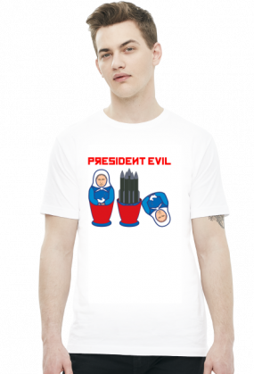 Koszulka z Putinem - President Evil