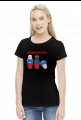 Putin President Evil koszulka damska