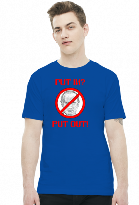 Koszulka anty Putin - Put In Put Out
