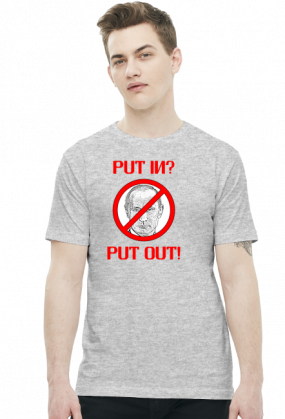 Koszulka anty Putin - Put In Put Out