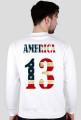 America bluza bez kaptura