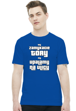 Wy zamykacie tory my upalamy na ulicy