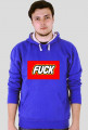 FUCK bluza z kapturem