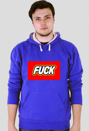 FUCK bluza z kapturem