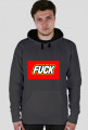 FUCK bluza z kapturem
