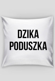Poduszka z dzika