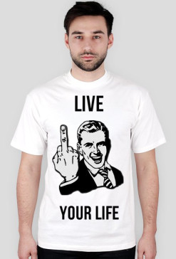 T-SHIRT LIVE YOUR LIFE STARSWEAR