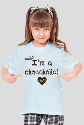 koszulka choco czekolada dla dziewczynki