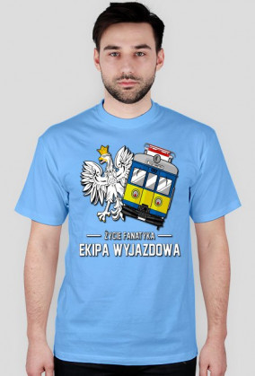 T-Shirt - Ekipa Wyjazdowa - Męski - MixKolorów