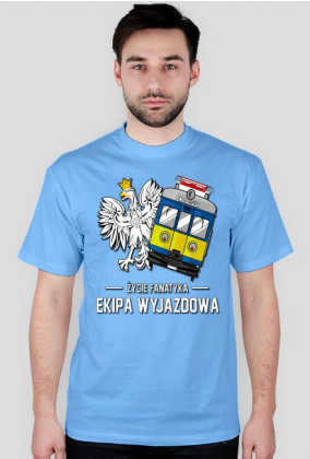 T-Shirt - Ekipa Wyjazdowa - Męski - MixKolorów