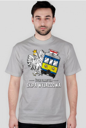 T-Shirt - Ekipa Wyjazdowa - Męski - MixKolorów