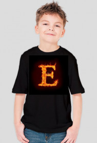 Koszulka z literą E
