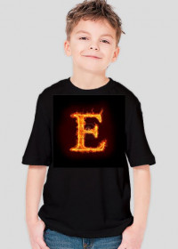 Koszulka z literą E