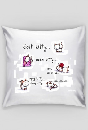 poduszka soft kitty