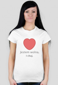 Jestem wolna. I chuj. #02 - biała