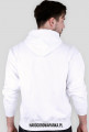 Bluza z kapturem logo HCParka #1 Biała