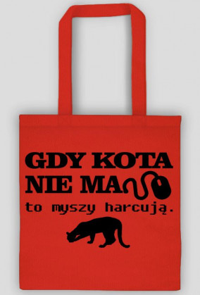 Gdy kota nie ma - torba