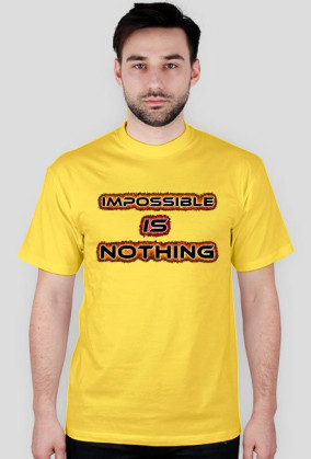 koszulka impossible is nothing
