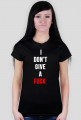 I don't give a fuck (damska)
