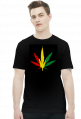 Koszulka marihuana rasta
