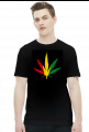 Koszulka marihuana rasta