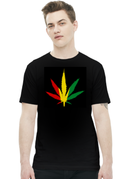 Koszulka marihuana rasta